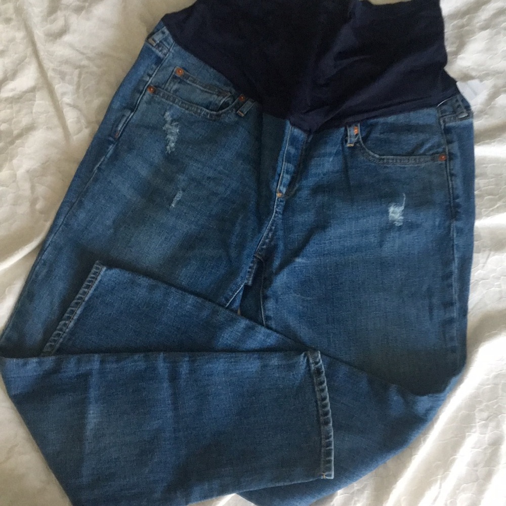 Sz 31 Over-waist Gap Skinny Maternity Jean